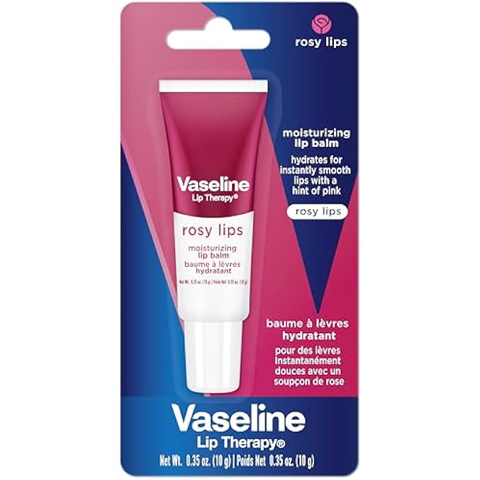 Vaseline LIP THERAPY ROSY LIPS MOISTURIZING LIP BALM - TWIN PACK (2-PACK) - Image 3